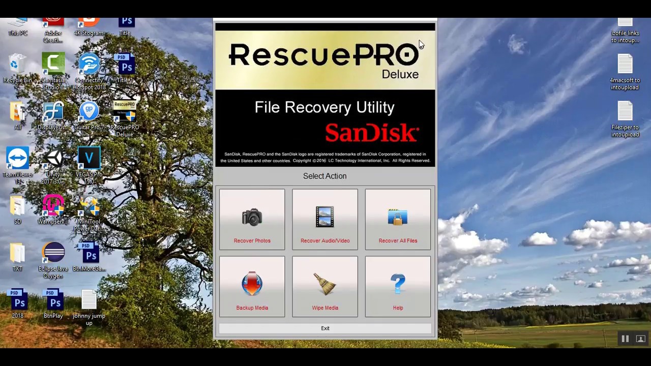 sandisk rescuepro deluxe download